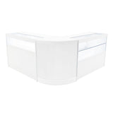 Adonis LED Winkel Toonbank Set B1200, C1200 & CM60 - Wit