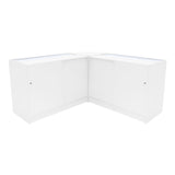 Adonis LED Winkel Toonbank Set B1200, C1200 & CM60 - Wit