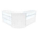 Hera LED Winkel Toonbank Set K1200, C1200 & CM60 - Wit