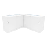 Hera LED Winkel Toonbank Set K1200, C1200 & CM60 - Wit