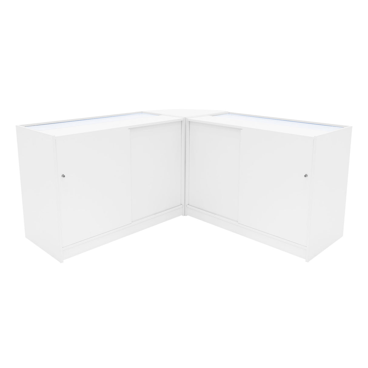 Theseus LED Winkel Toonbank Set LM60 & 2 x B1200 - Wit
