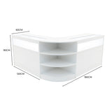 Theseus LED Winkel Toonbank Set LM60 & 2 x B1200 - Wit