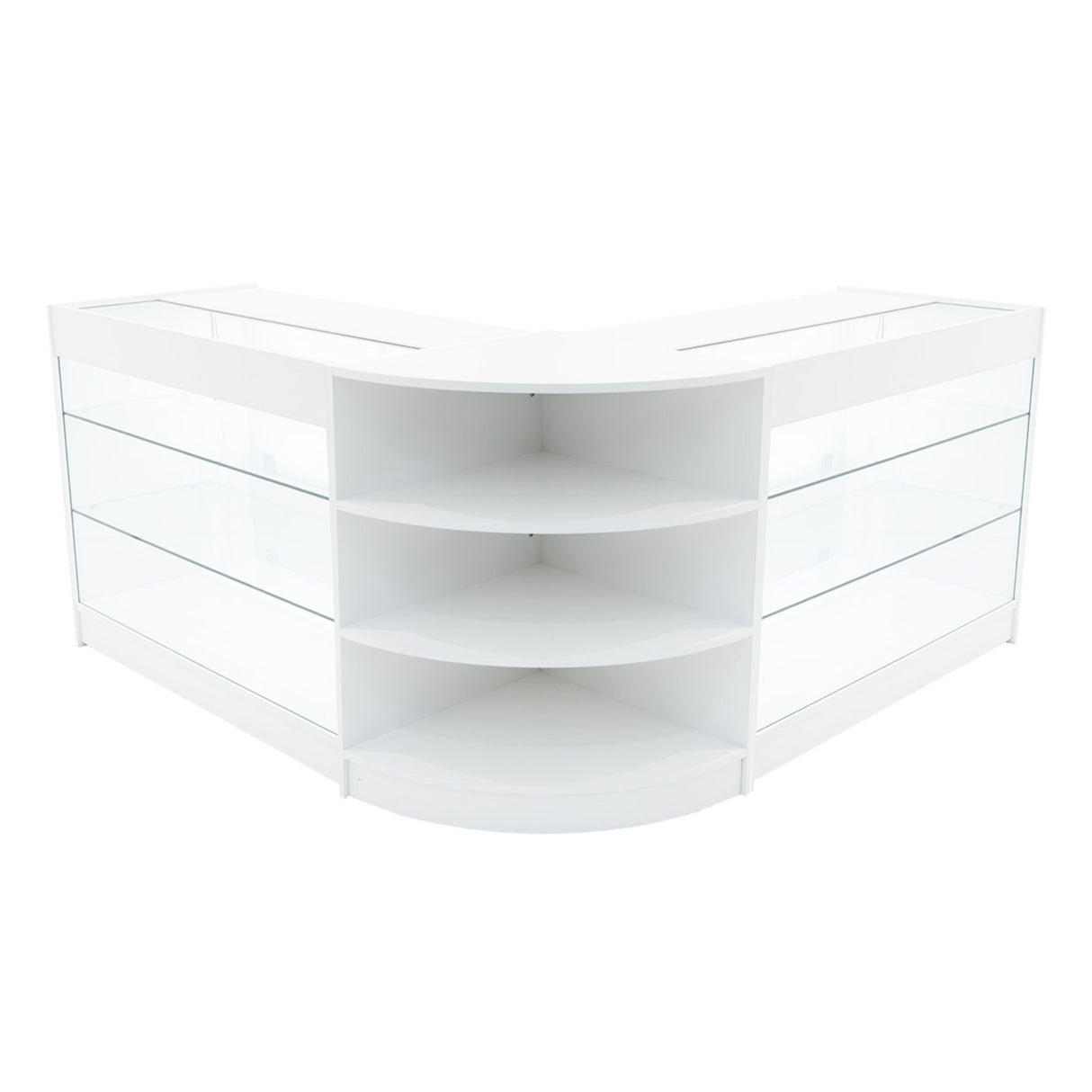 Apollo LED Winkel Toonbank Set LM60 & 2 x K1200 - Wit