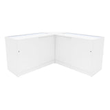 Harmonia LED Winkel Toonbank Set B1200, C1200 & LM60 - Wit