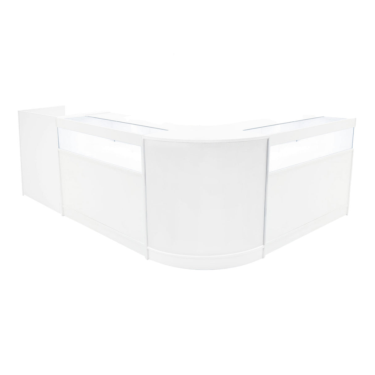 Luna LED Winkel Toonbank Set CM60, TB60 & 2 x B1200 - Wit