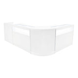 Luna LED Winkel Toonbank Set CM60, TB60 & 2 x B1200 - Wit