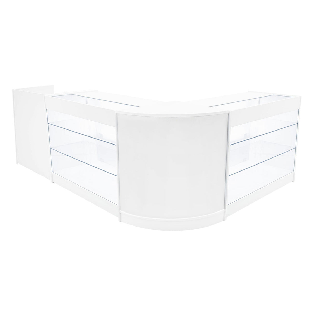 Aries LED Winkel Toonbank Set CM60, TB60 & 2 x K1200 - Wit