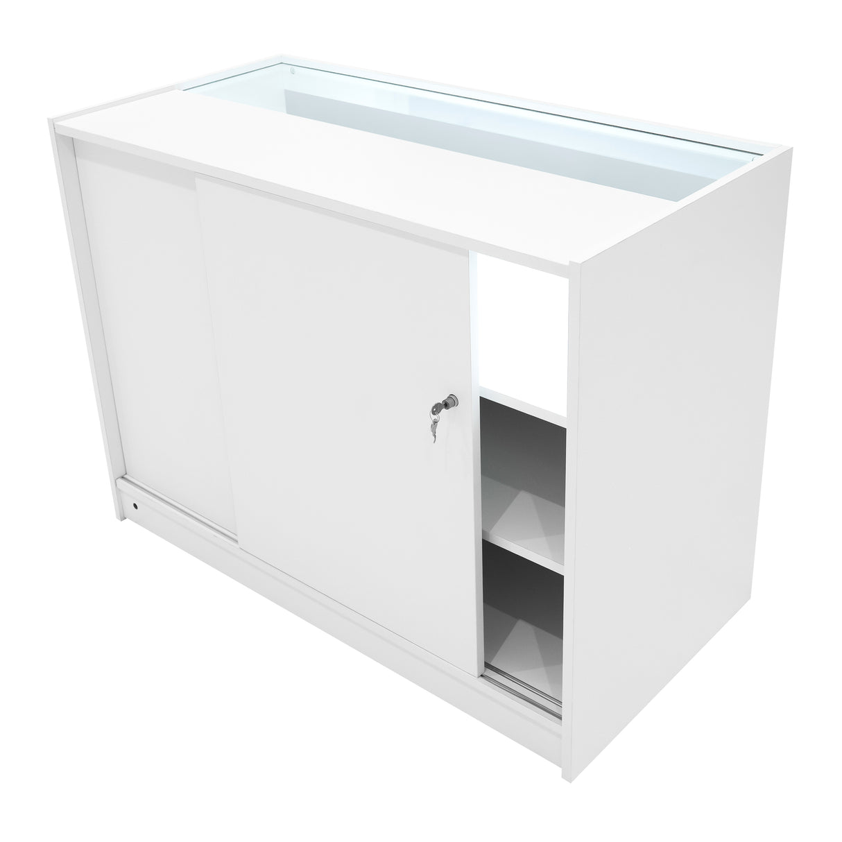 Gravity LED Winkel Toonbank Set B1200, C1200, TB60 & CM60 - Wit
