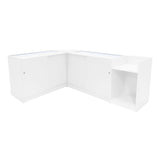 Gravity LED Winkel Toonbank Set B1200, C1200, TB60 & CM60 - Wit