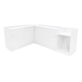 Vega LED Winkel Toonbank Set K1200, C1200, TB60 & CM60 - Wit