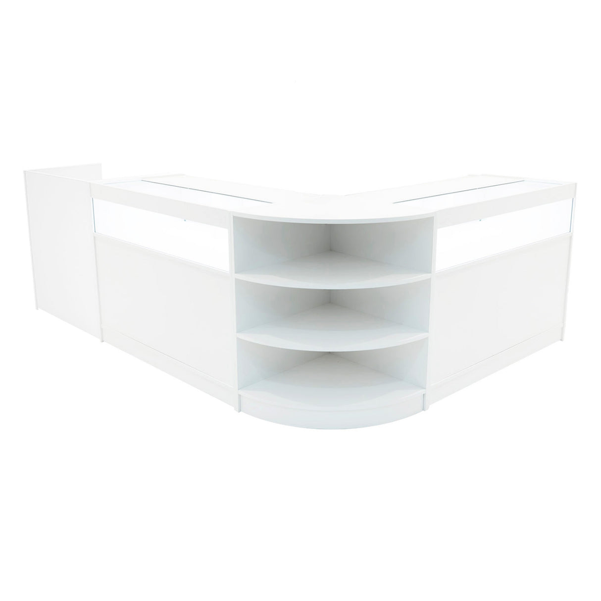 Sagittarius LED Winkel Toonbank Set LM60, TB60 & 2 x B1200 - Wit