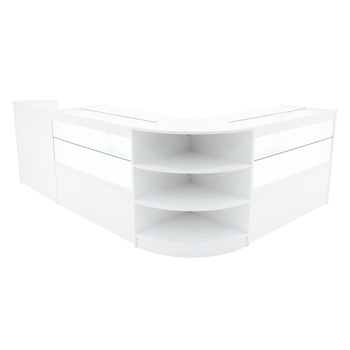 Eclipse LED Winkel Toonbank Set LM60, TB60 & 2 x C1200 - Wit