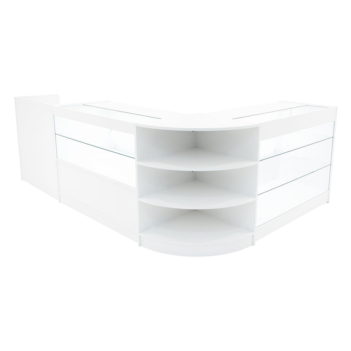 Theia LED Winkel Toonbank Set K1200, C1200, TB60 & LM60 - Wit