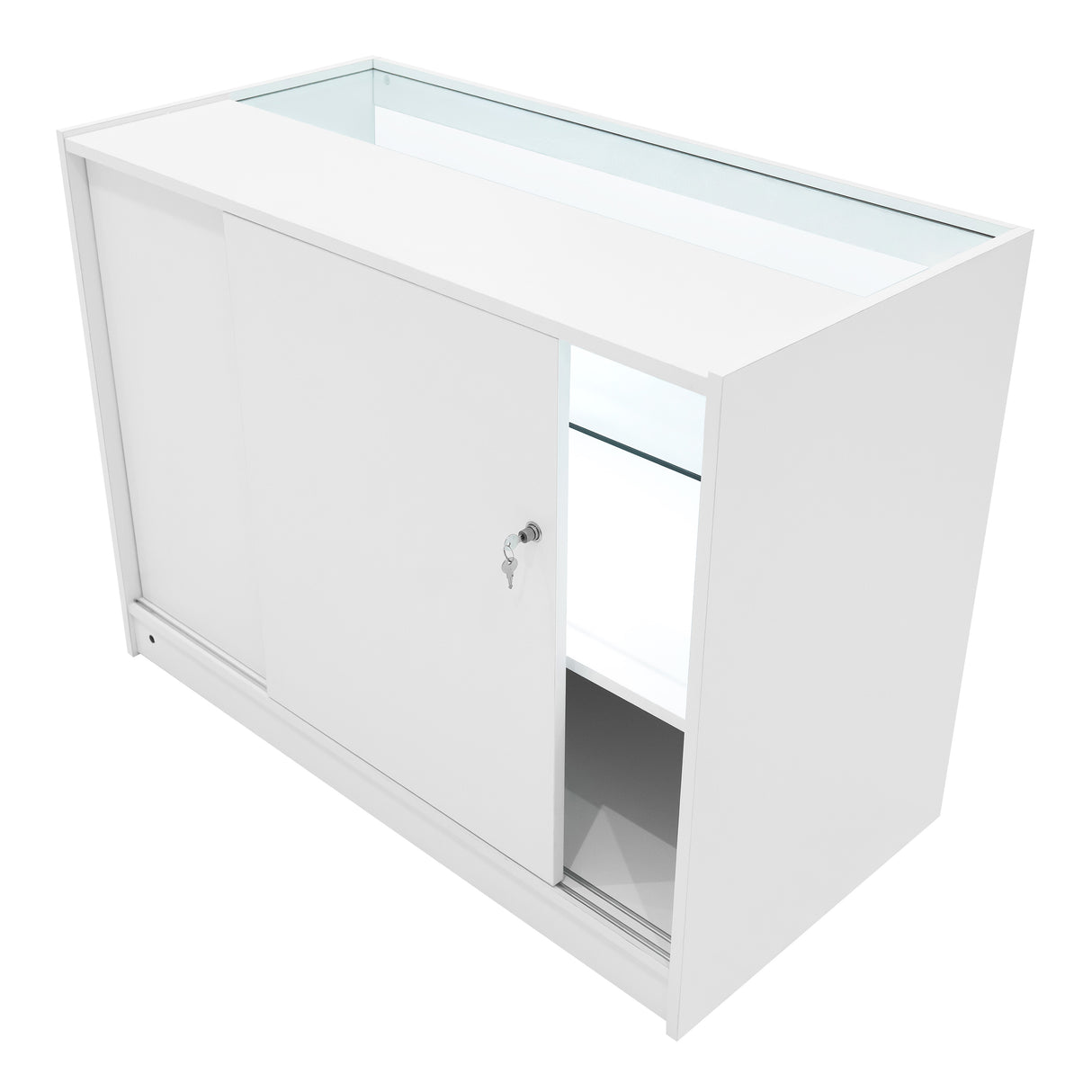 Theia LED Winkel Toonbank Set K1200, C1200, TB60 & LM60 - Wit