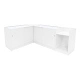 Theia LED Winkel Toonbank Set K1200, C1200, TB60 & LM60 - Wit