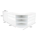 Theia LED Winkel Toonbank Set K1200, C1200, TB60 & LM60 - Wit