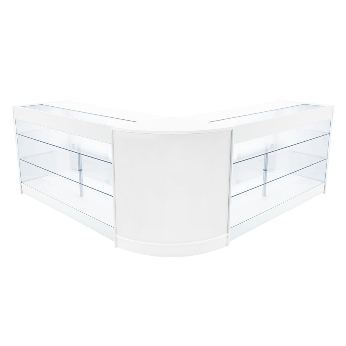 Helios LED Winkel Toonbank Set CM60 & 2 x K1500 - Wit