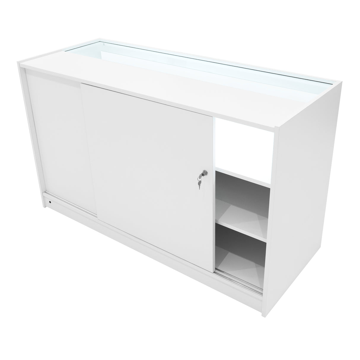 Triton LED Winkel Toonbank Set K1500, B1500 & CM60 - Wit