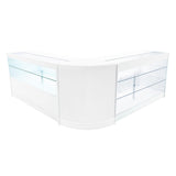 Hera LED Winkel Toonbank Set K1500, C1500 & CM60 - Wit