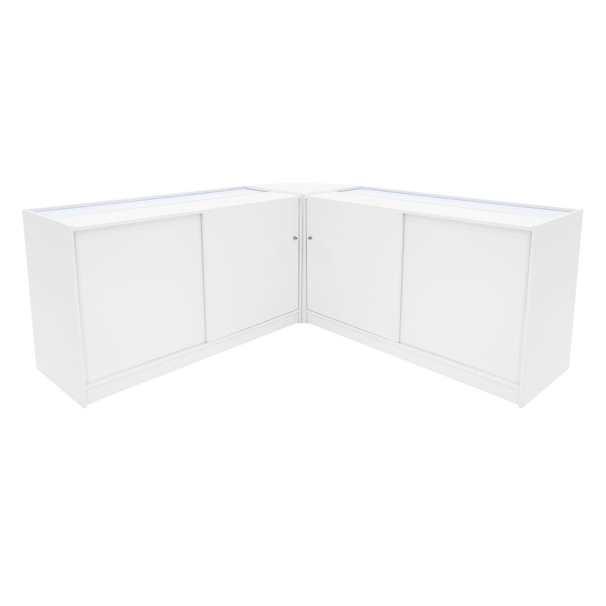 Theseus LED Winkel Toonbank Set LM60 & 2 x B1500 - Wit