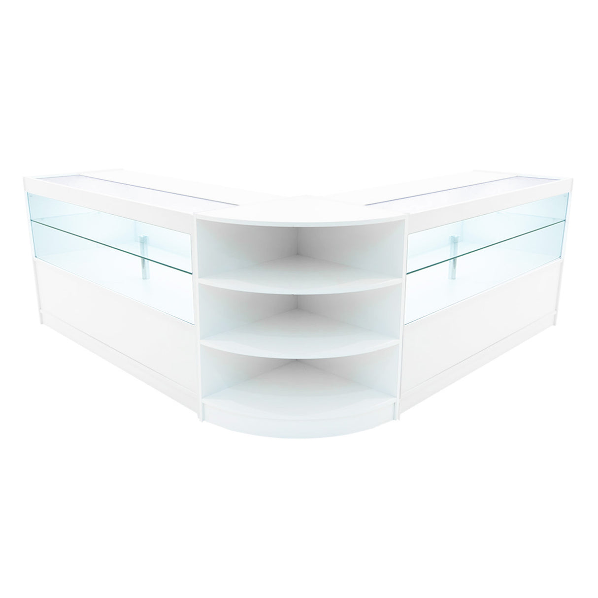 Andromeda LED Winkel Toonbank Set LM60 & 2 x C1500 - Wit