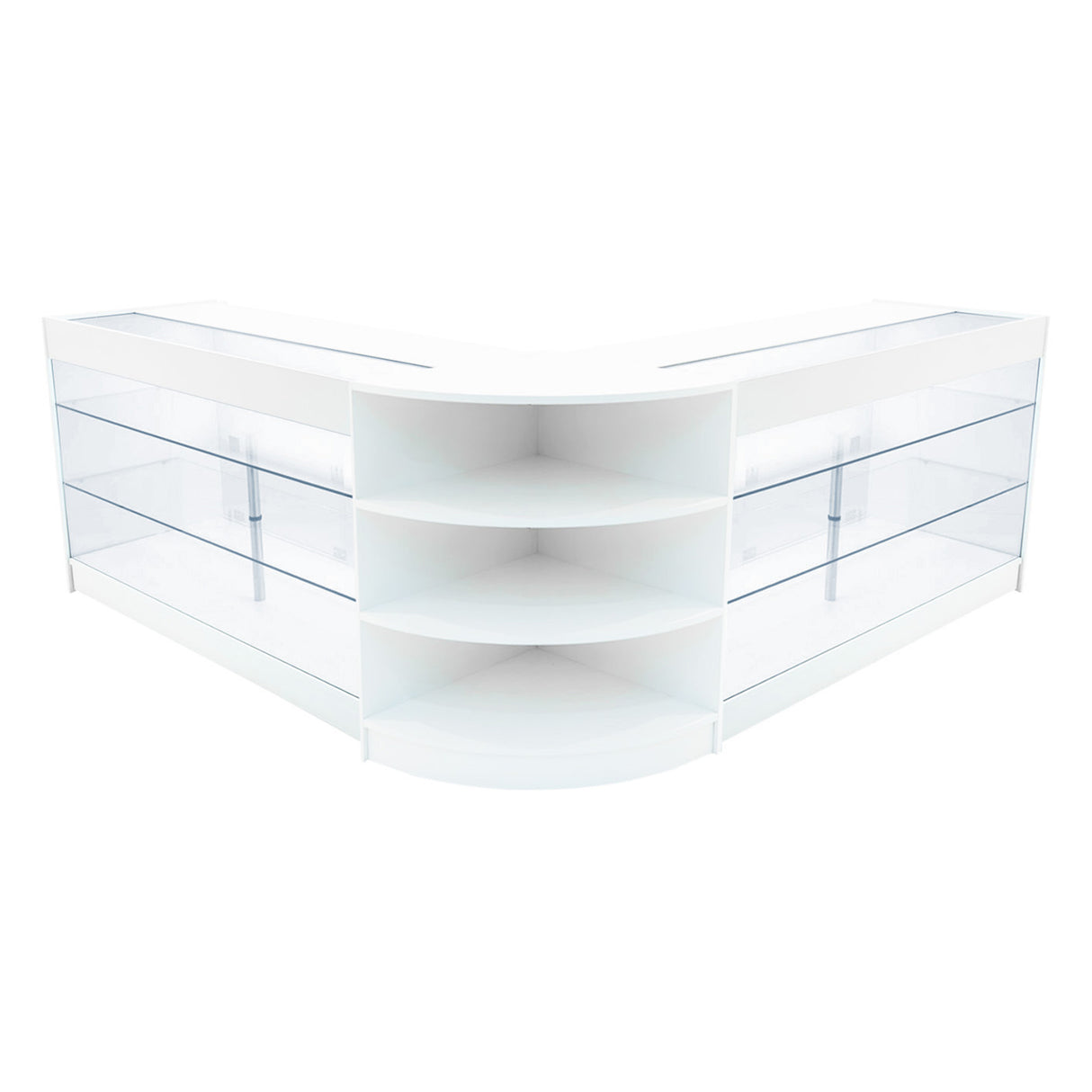 Apollo LED Winkel Toonbank Set LM60 & 2 x K1500 - Wit