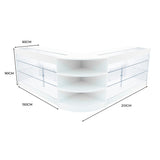 Apollo LED Winkel Toonbank Set LM60 & 2 x K1500 - Wit