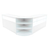 Harmonia LED Winkel Toonbank Set B1500, C1500 & LM60 - Wit