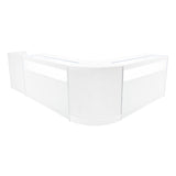 Luna LED Winkel Toonbank Set CM60, TB60 & 2 x B1500 - Wit