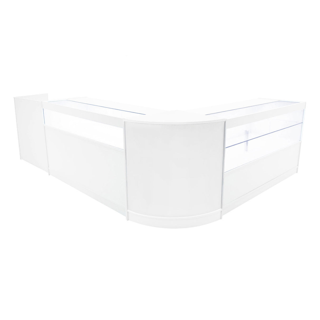 Gravity LED Winkel Toonbank Set B1500, C1500, TB60 & CM60 - Wit