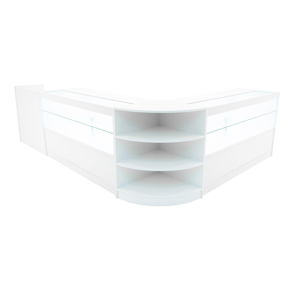 Eclipse LED Winkel Toonbank Set LM60, TB60 & 2 x C1500 - Wit