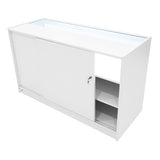 Europa LED Winkel Toonbank Set B1500, C1500, TB60 & LM60 - Wit