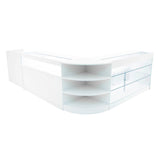 Hyperion LED Winkel Toonbank Set K1500, B1500, TB60 & LM60 - Wit