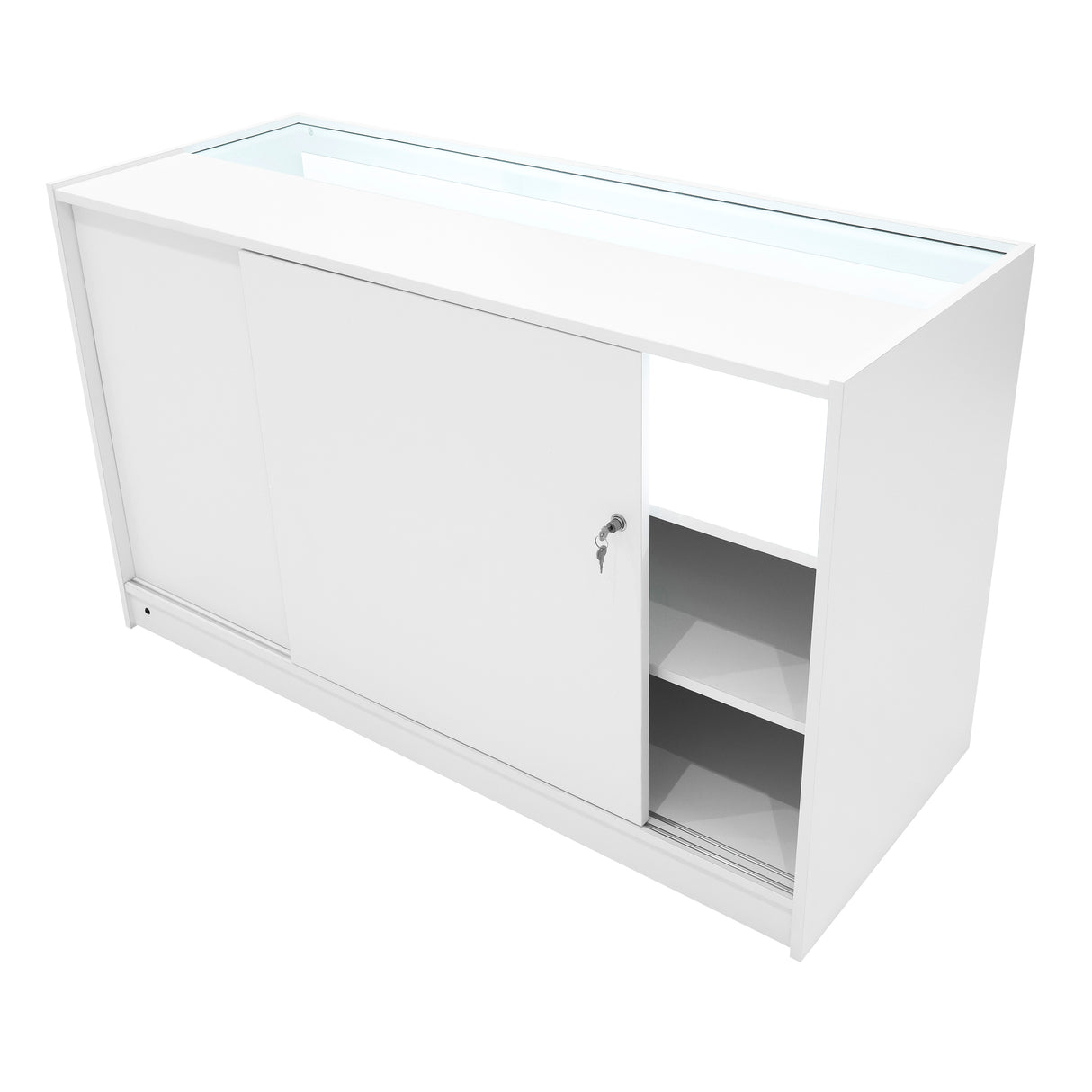 Hyperion LED Winkel Toonbank Set K1500, B1500, TB60 & LM60 - Wit