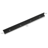 Flexibele Tuinrand 28,8 m incl. Hamer - Zwart