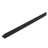 Flexibele Tuinrand 14 x 1,2 m incl. Hamer - Zwart