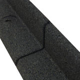 Flexibele Tuinrand 10 x 1,2 m incl. Hamer - Zwart