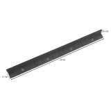 Flexibele Tuinrand 28,8 m incl. Hamer - Grijs