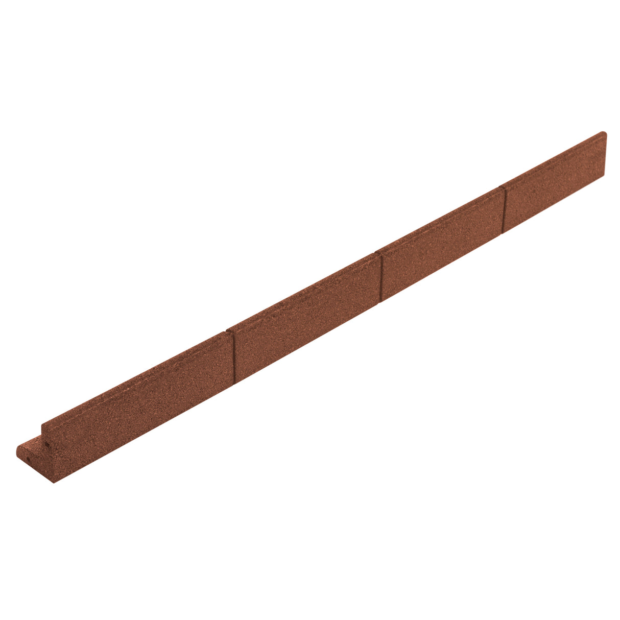 Flexibele Tuinrand 22 x 1,2 m incl. Hamer - Terracotta