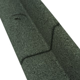 Flexibele Tuinrand 24 x 1,2 m incl. Hamer - Groen