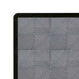 Geventileerde Kliktegels 3,2m x 6m voor Garage en Werkplaatsen, Antislip - 90 Grijs en 30 Zwart