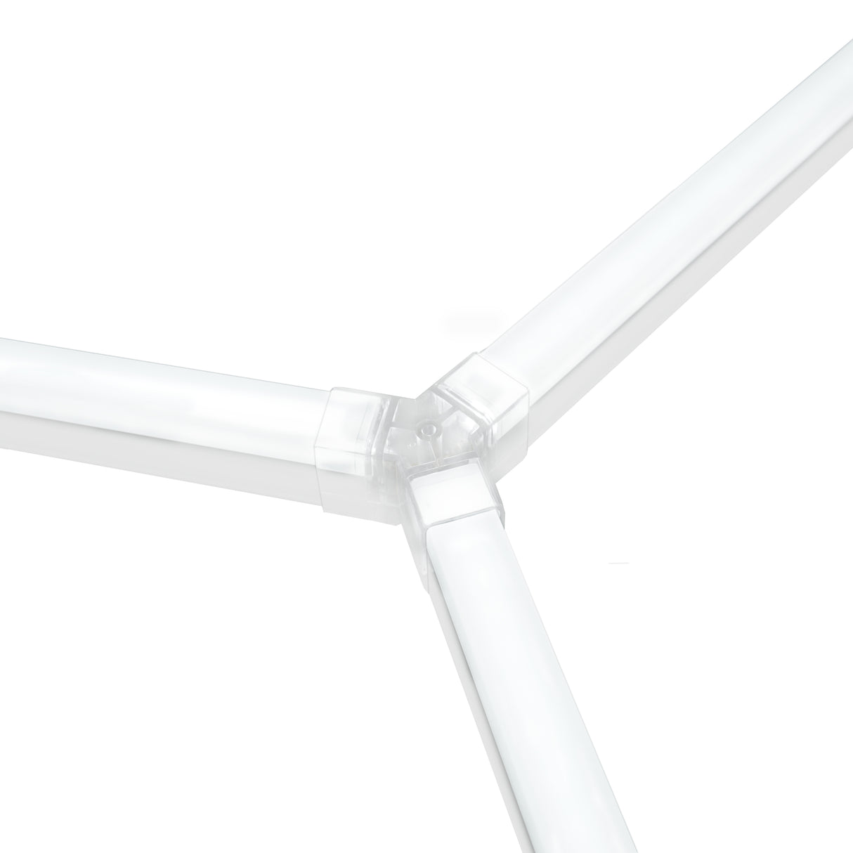 120 Blauwe Modulaire Tegels + 14 Zeshoekige LED's 6500K