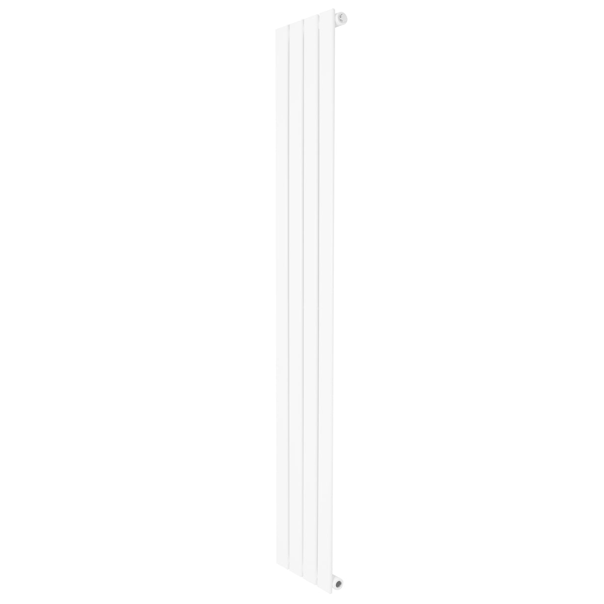 Witte design radiator met vlakke panelen, 1 kolom, afmetingen 1600 x 280 mm, strak en modern ontwerp voor elke ruimte