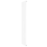 Witte design radiator met vlakke panelen, 1 kolom, afmetingen 1600 x 280 mm, strak en modern ontwerp voor elke ruimte