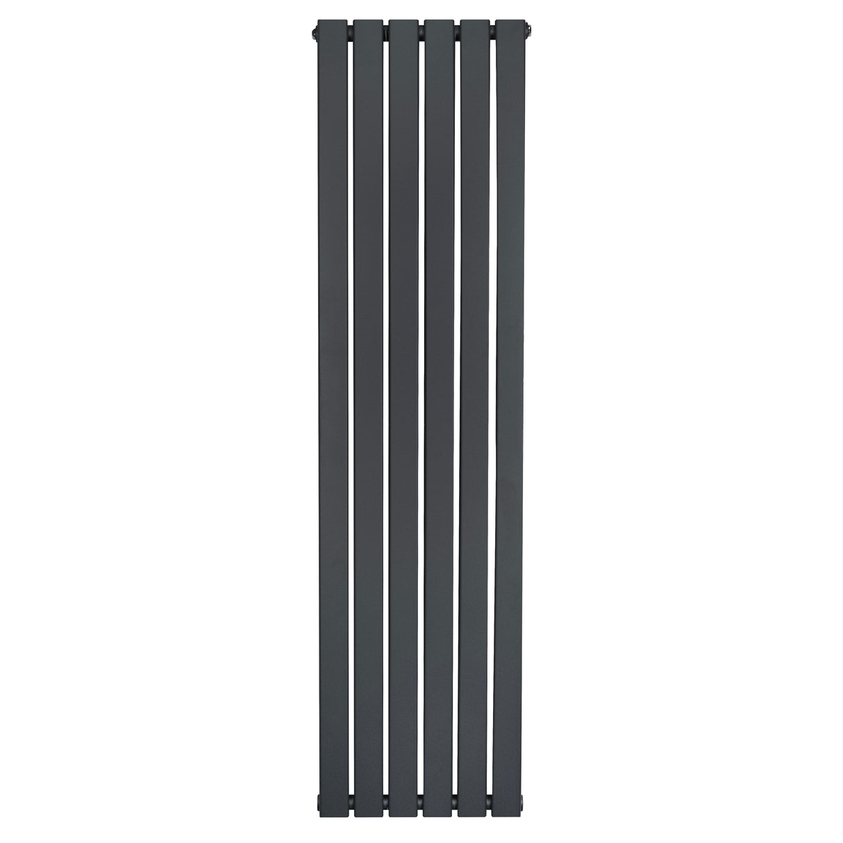 Vlakke design radiator met 1 kolom in antraciet grijs, 1600 x 420mm, met een strakke, moderne afwerking en gladde textuur