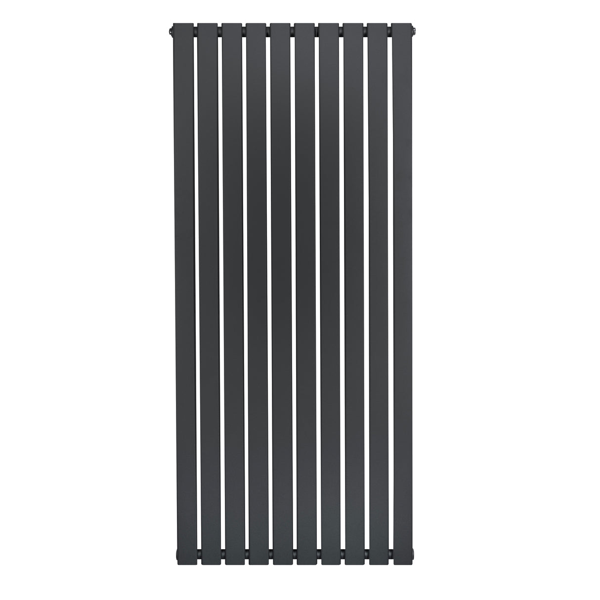 Vlakke panelen design radiator in antraciet grijs, 1 kolom, 1600 x 700mm, met een strakke, moderne uitstraling en gladde afwerking