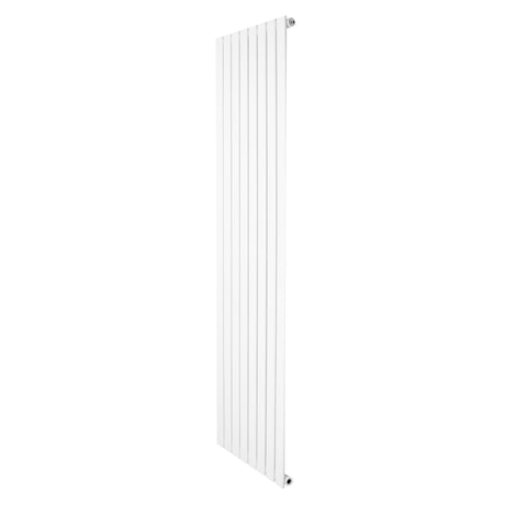 Strakke witte designradiator met vlakke panelen, 1 kolom, afmetingen 1800 x 560 mm, ideaal voor moderne interieurs