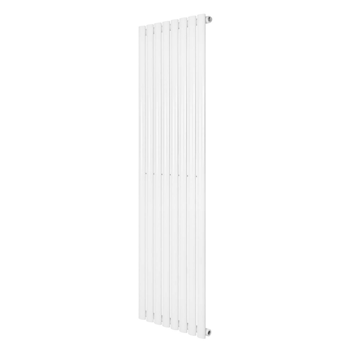 Ovale design radiator in wit, 1 kolom, 1600 mm x 480 mm, met een strakke en moderne uitstraling, perfect voor elke ruimte