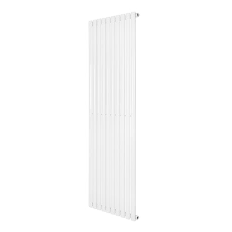 Ovale design radiator in wit, 1 kolom, 1800 mm x 600 mm, met een strakke, moderne uitstraling en gladde afwerking