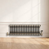 Traditionele Radiator - 2-Kolom - 300 x 830 mm - Ruw Metaal